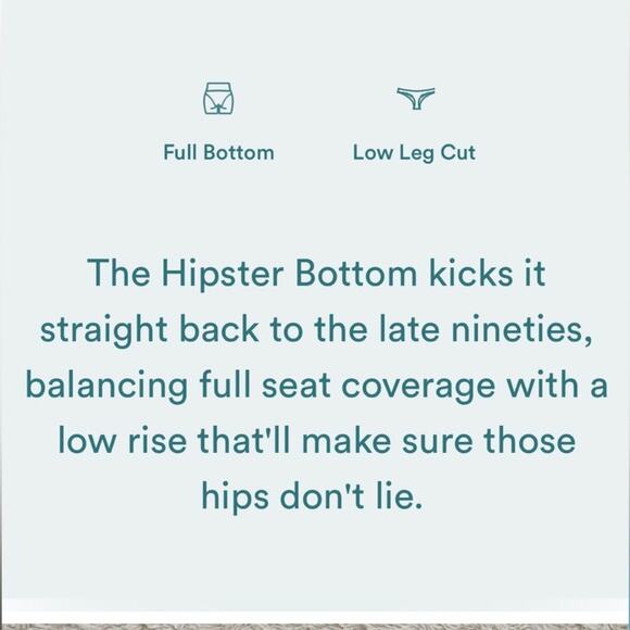 ANDIE Stripe Low Rise Bottom Women Sz L Olive Feminine Animal Resort Cottage NWT - Picture 7 of 12